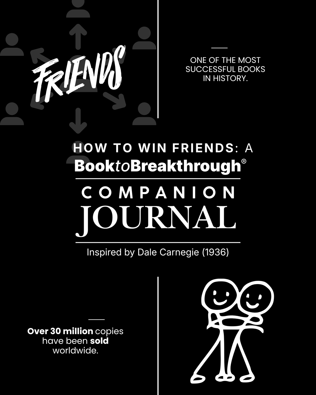 How to Win Friends & Influence People: A Book to Breakthrough® Companion Journal Inspired by Dale Carnegie (1936)